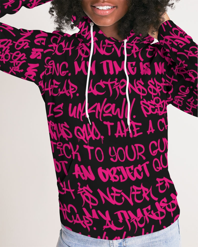 Victoria's Secret Pink Sweatshirt Pink Black Leopard Print