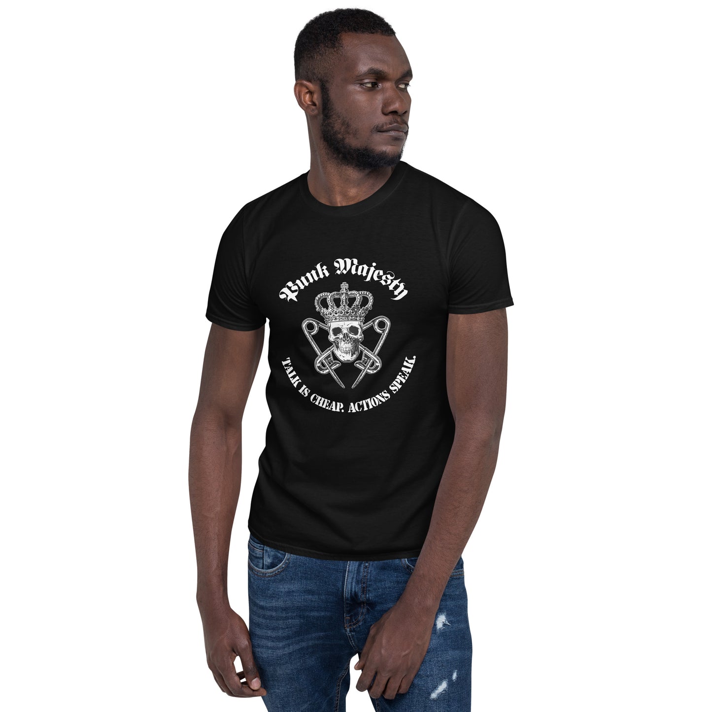Punk Majesty XL-3XL 100% Cotton Unisex T-Shirt
